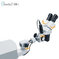 Dental mikroskop obuoczny obrotowy sprzęt stomatologiczny narzędzie Spot LED Light mikroskop dla dentystów 4